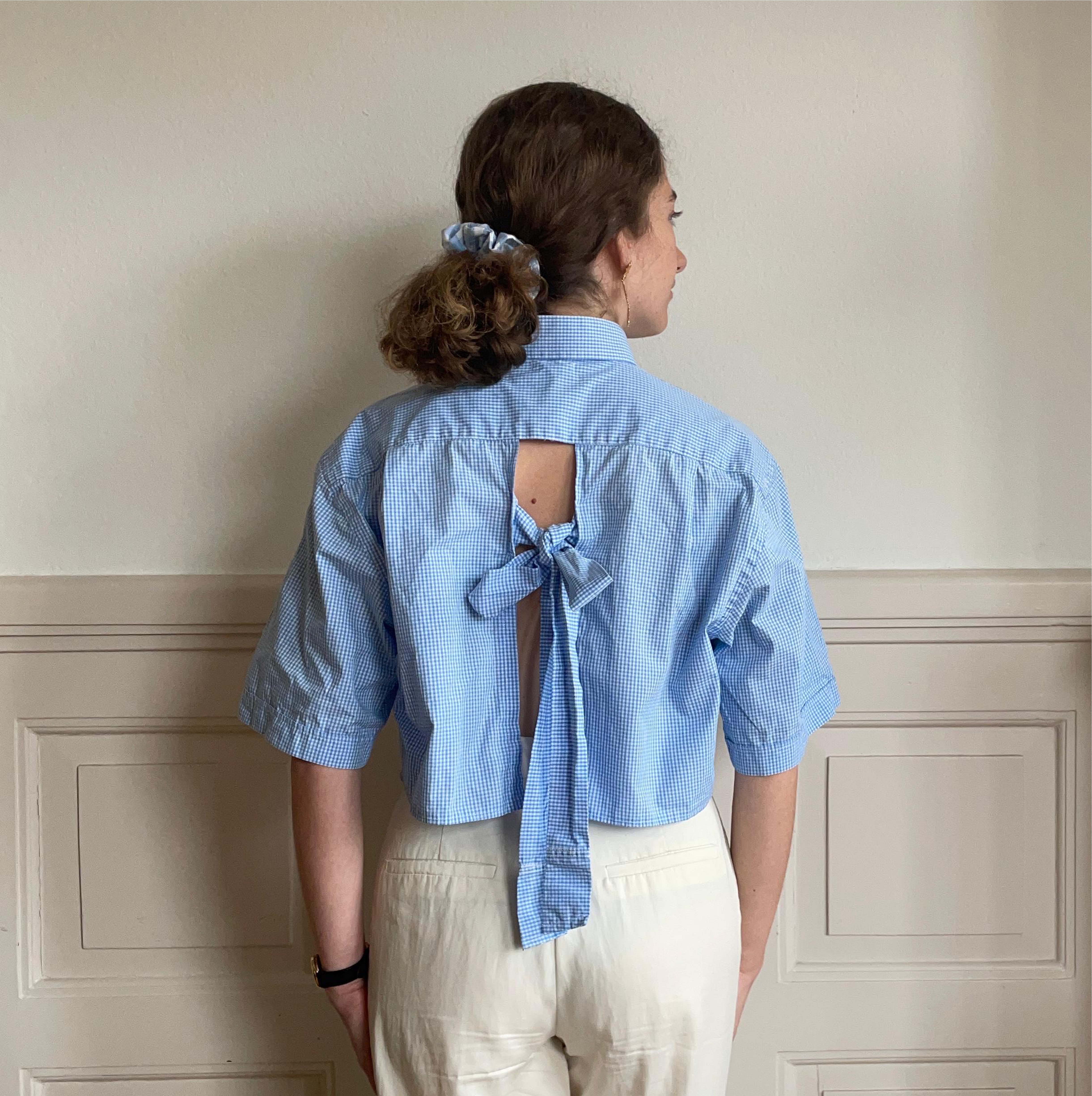 Shirt Revelo Blue Gingham
